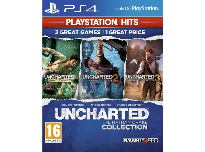 Jeu Ps4 Uncharted The Nathan Drake Collection