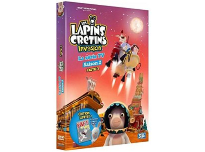 Dvd Les Lapins Crétins : Invasion - La série TV - Saison 2 - Partie 3