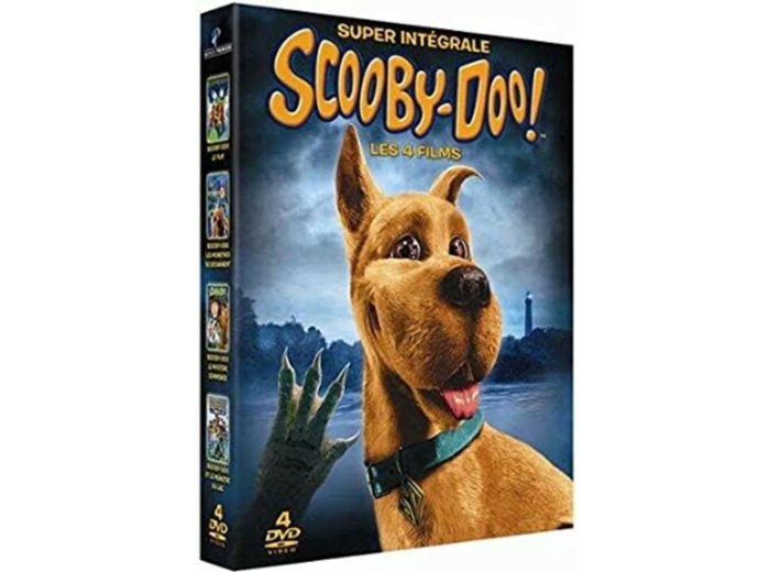 Dvd Intégrale scoob - doo! : scooby - doo 1 ; scooby - doo 2 ; scooby - doo 3 : scooby - doo 4