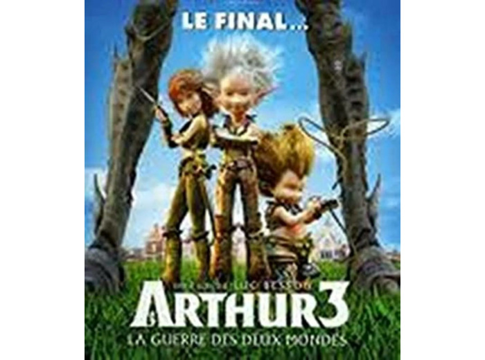 Blu-ray Dvd Arthur 3 la Guerre des Deux Mondes/blu Ray
