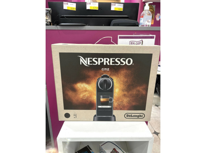 Machine à café Nespresso DeLonghi Citiz noire
