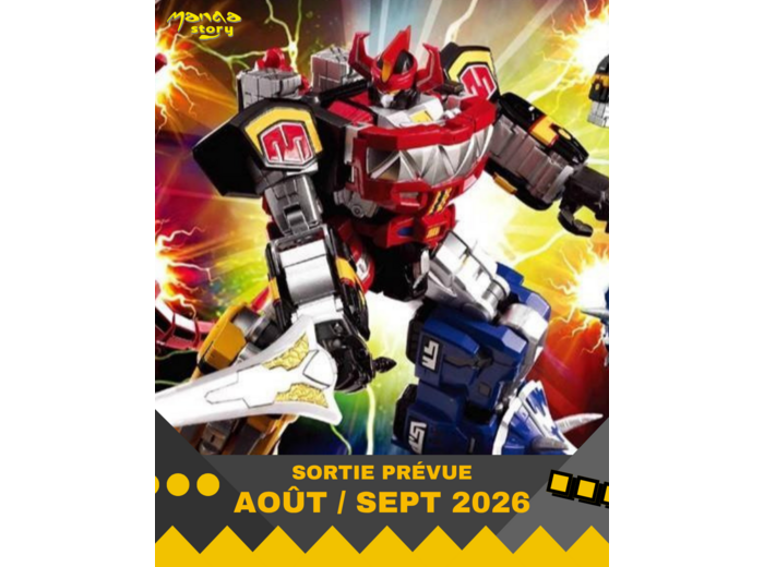 [PRECOMMANDE]  Power Rangers - D4 Toys - Megazord Furai Model Kit (Net)