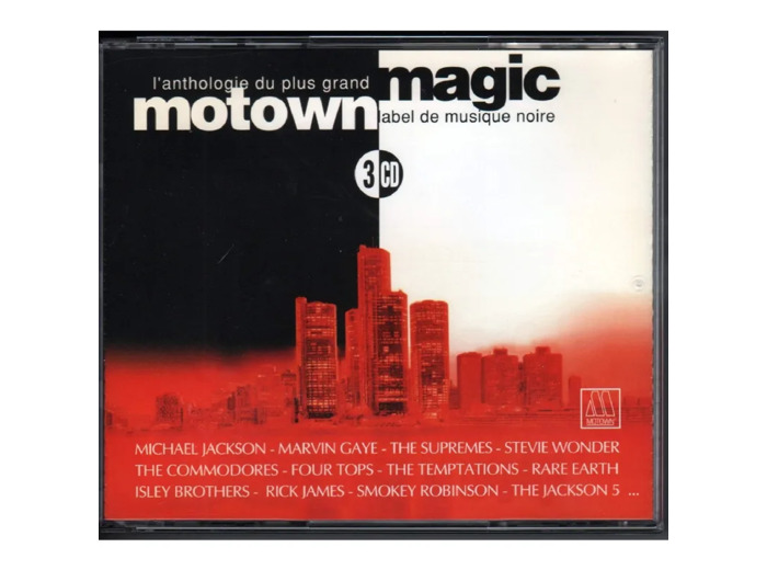 CD Magic Motown Label de la Musique Noire, Michael Jackson Temptations
