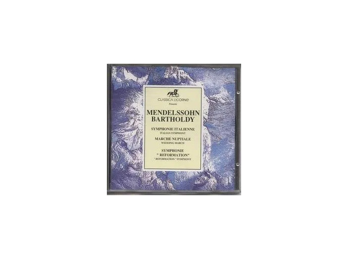 Cd Mendelssohn bartholdy