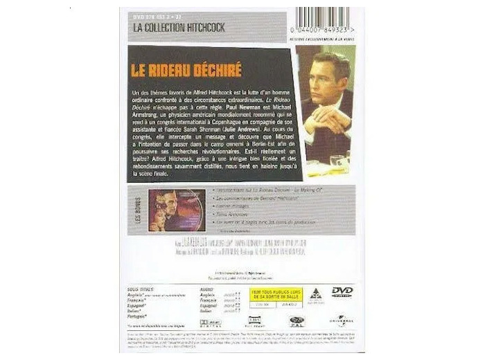 Dvd le Rideau Déchiré