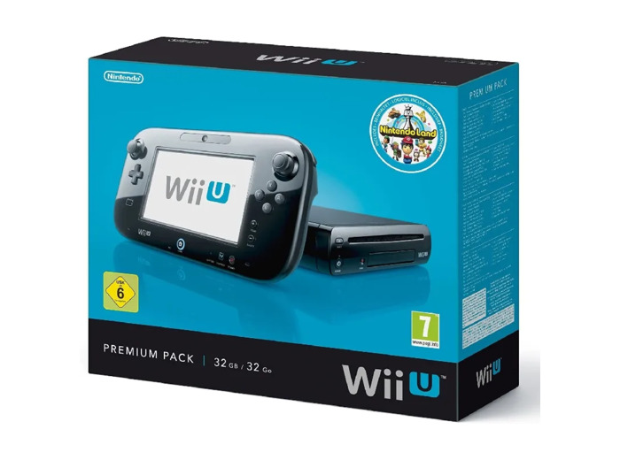 Console Nintendo Wii U 32go Noire avec GamePad