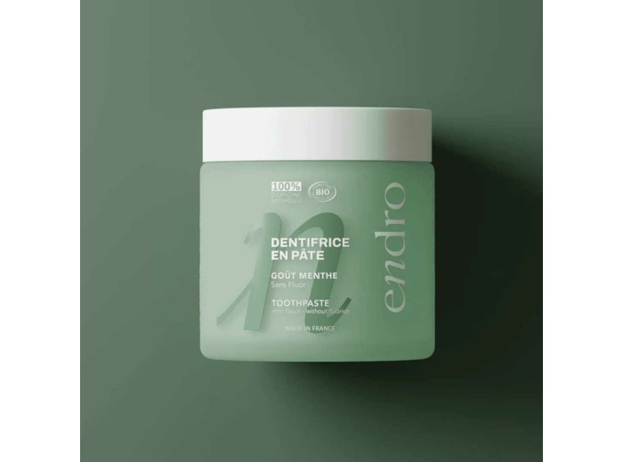 Dentifrice menthe en pâte