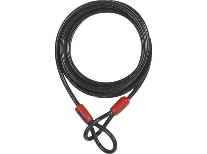 ABUS cobra câble d'acier, 10 Millimètres x 500 centimètres