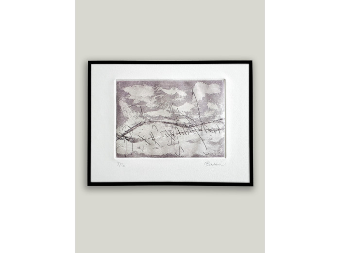 G220203 - Gravure à l'aquatinte et sucre - 40x30 cm