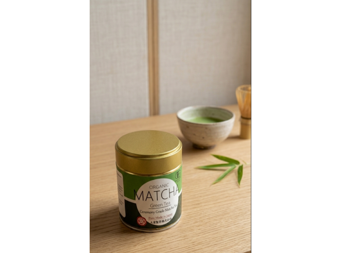 BOITE 30g MATCHA DE CÉRÉMONIE BIO JAPON