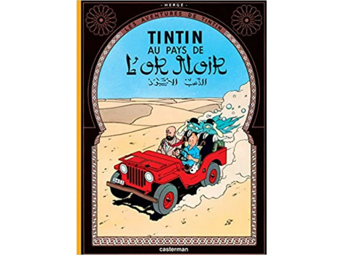Livre Les Aventures de Tintin. Au pays de l'or noir