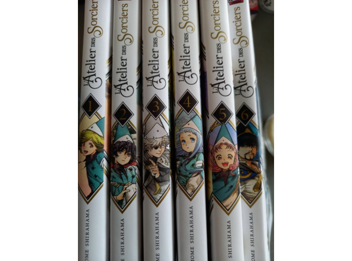 Manga L’atelier des sorciers Tome 1 à 6 - occasion -