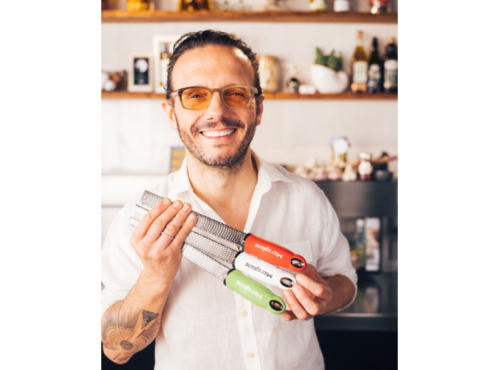 Râpe à parmesan, Microplane x Chef Simone Zanoni