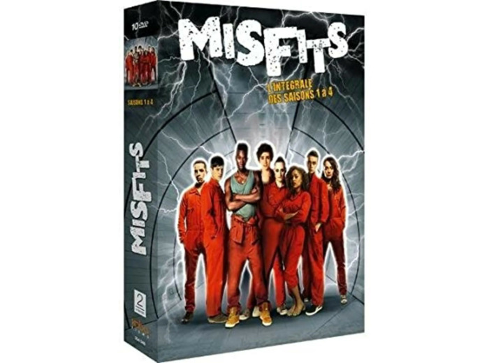 Dvd Misfits - L'intégrale des saisons 1 à 4
