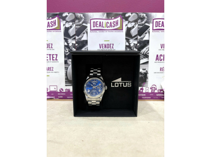 Montre Lotus quartz Homme Freedom Bleu 18854