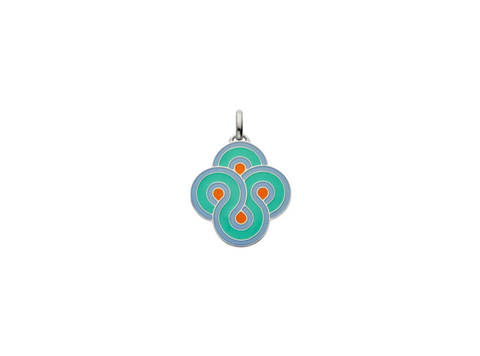 Pendentif Arthus Bertrand Enlacé en argent