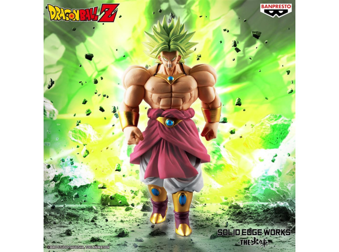 [FIGURINE] Dragon Ball Z - Solid Edge Works - Broly II 23 cm