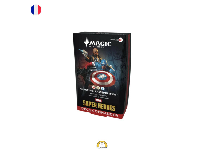 Précommande - Deck Commander Marvel Super Heroes : Vengeurs Rassemblement (FR)