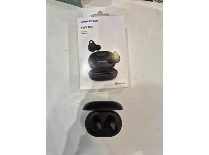 Ecouteurs de Running Decathlon TWS 100 - 100% sans fil noir