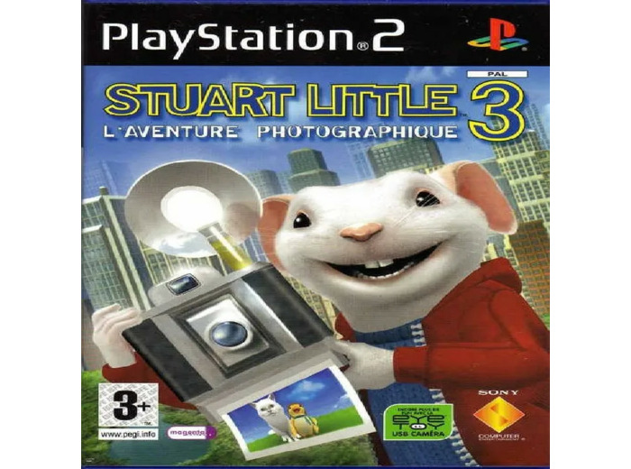 Jeu Nintendo Ps2 Stuart Little 3: Big Photo Adven