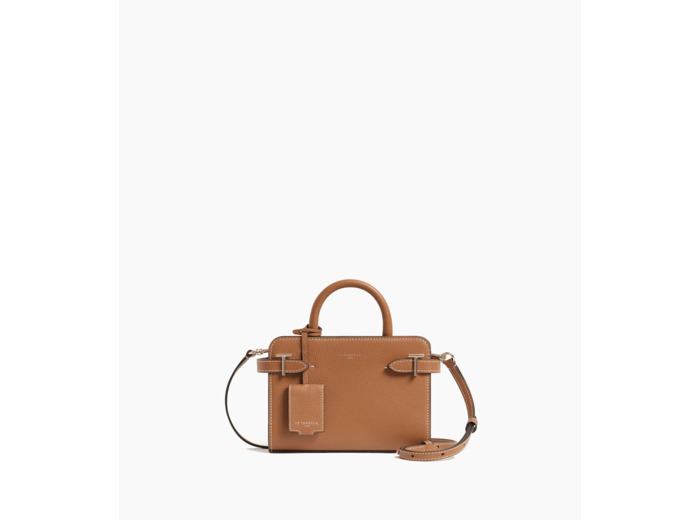 Mini sac à main Emilie en cuir grainé