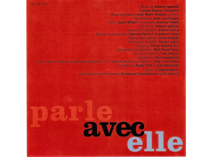 Cd Various - Parle Avec Elle (Bande Originale Composée Par Alberto Iglesias) (2002)