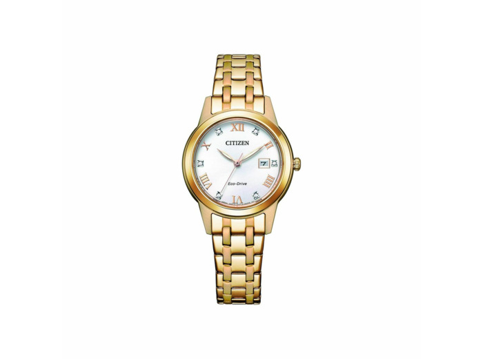 Montre Citizen Eco-Drive Elegant Crystal Day and Date FE1243-83A