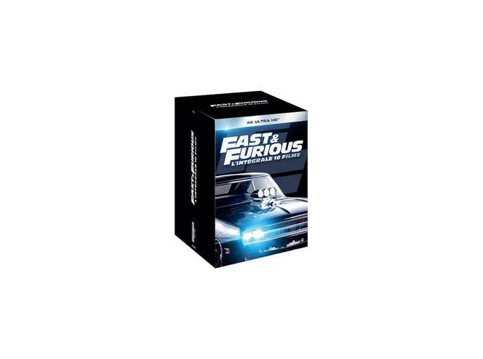Livre Fast and Furious - L'intégrale 10 films - 4K Ultra HD