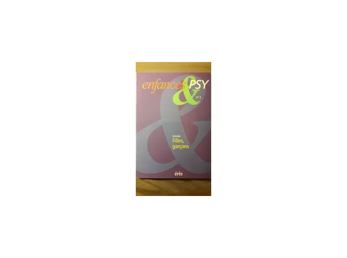 Livre Enfances & Psy N° 3 : Filles Garcons