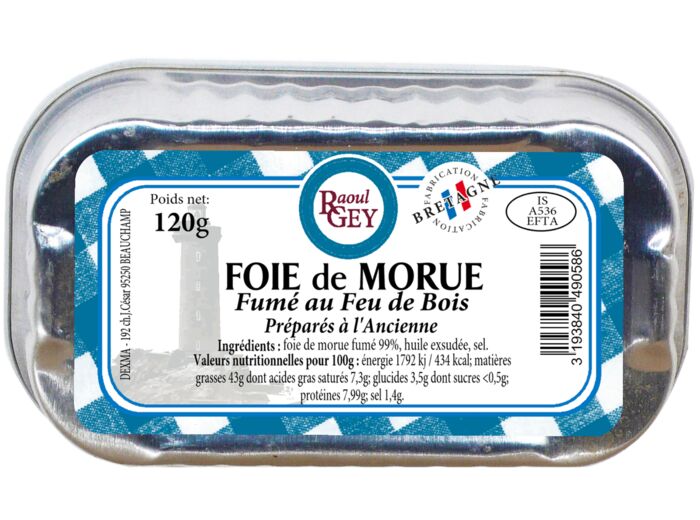 Foie De Morue, 120 G