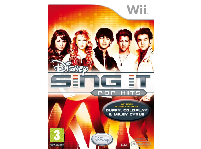 Jeu Wii Sing It Pop Hits