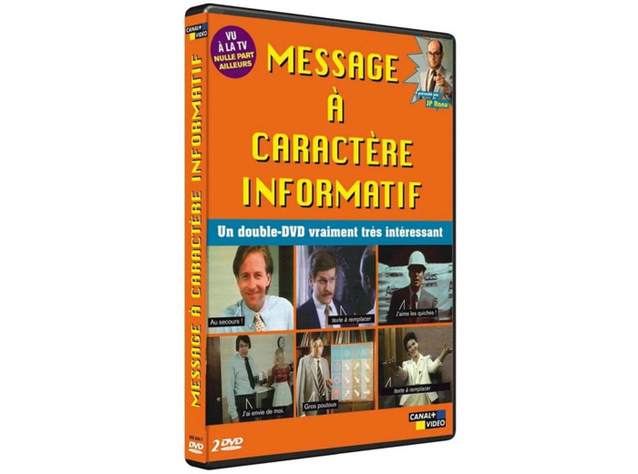 Dvd Message à caractère informatif