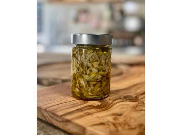 Aubergines en huile d’olive