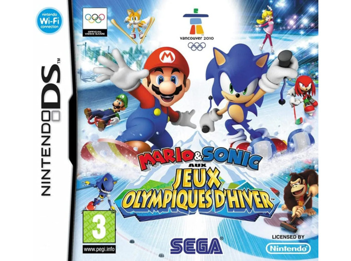 Jeu DS Mario & Sonic aux Jeux Olympiques d'hiver