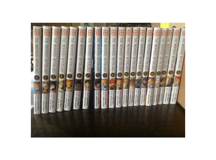 The Promised Neverland Manga t 1 à 20 complet ( occasion )