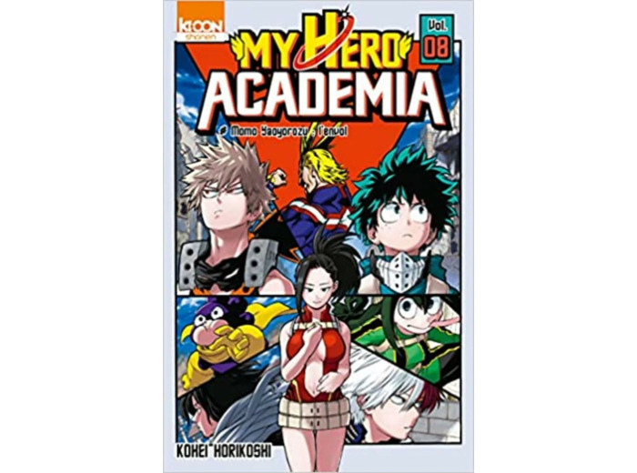 Livre My Hero Academia, Tome 8 : Momo Yaoyorozu : l'envol
