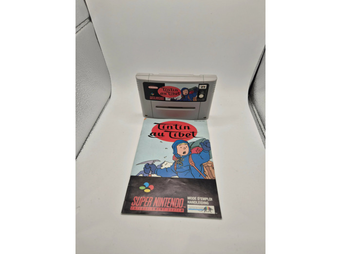 JEU Snes Tintin au Tibet