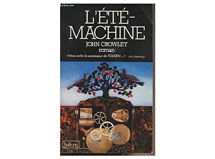 Livre L'été - machine