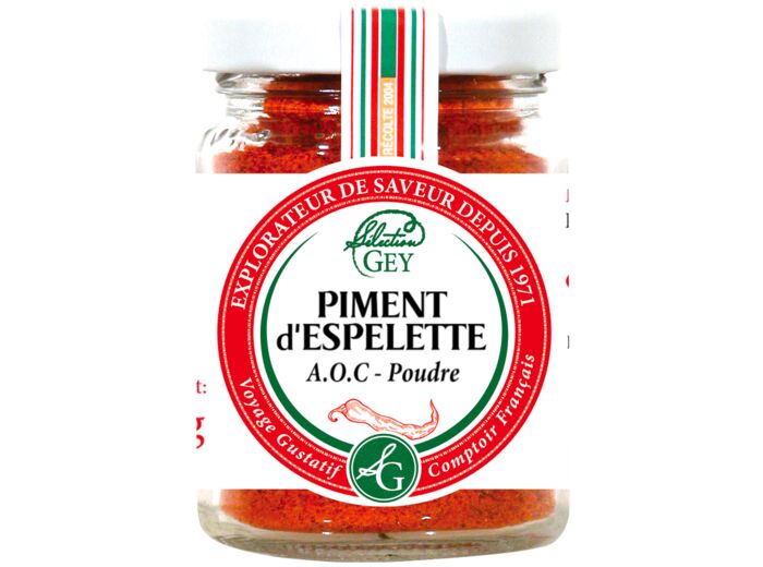 Piment D'Espelette, Aop, 40g