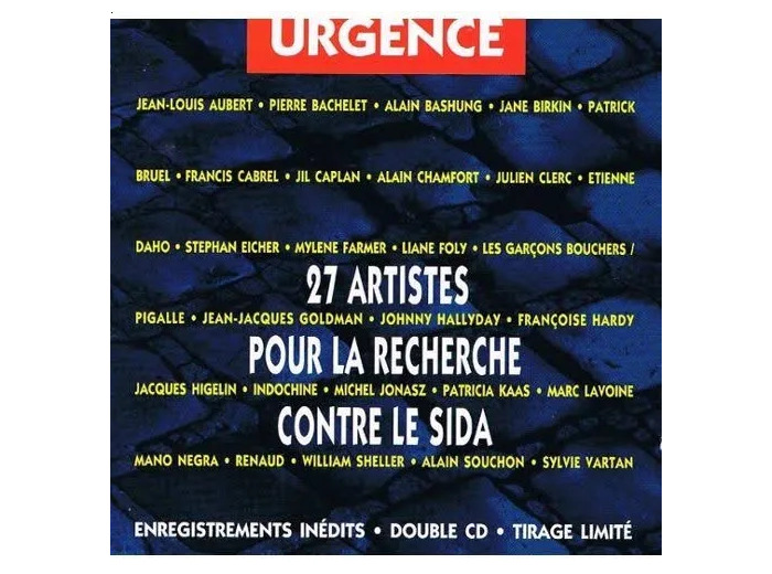 Livre Urgence 27 Artistes Contre le Sida