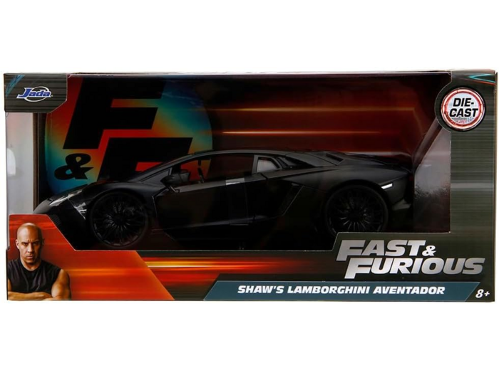 [REPLIQUE] FAST & FURIOUS - VOITURE JADA - LAMBORGHINI AVENTADOR DE Shaw  1:24