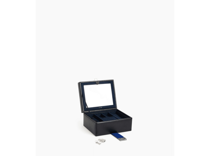 Boite à bijoux moyen modèle en cuir