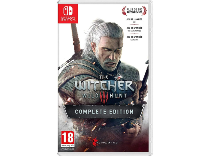 Jeu Nintendo Switch The Witcher 3 Wild Hunt Complete Edition Light