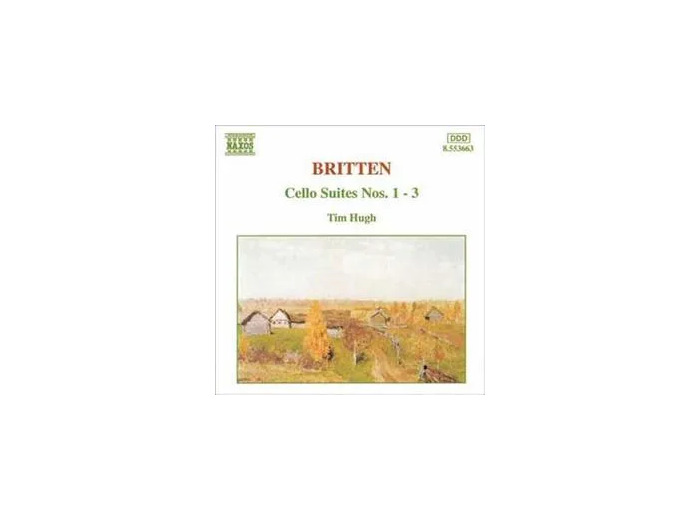 Cd Benjamin Britten - Cello Suites Nos. 1 - 3 (1996)