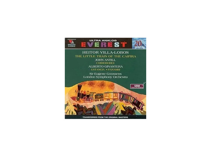 Cd Heitor Villa - Lobos - The Little Train Of The Caipira /Corroboree/ Estancia - Panambi (1994)
