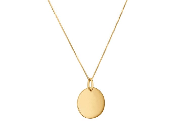 Médaille Arthus Bertrand Galet Uni 16 mm or jaune
