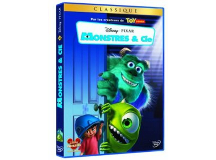 Dvd Monstres & Cie