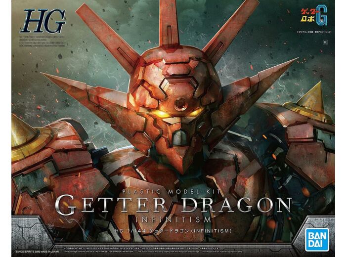 HG Infinity Getter Robo Maquette 1/144 Getter Dragon 18cm