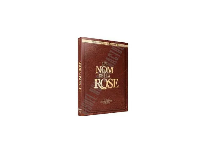 Blu-Ray Le Nom de la Rose - Édition prestige limitée - 4K Ultra HD + + DVD bonus