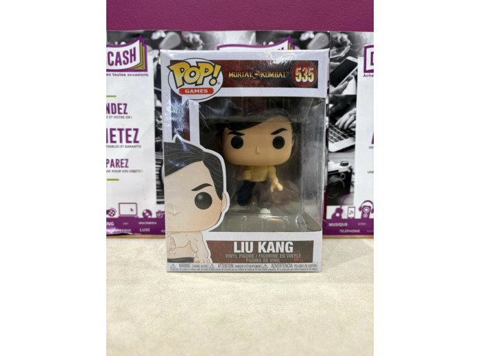 Figurine Funko! Pop - MORTAL KOMBAT - Bobble Head POP N° 535 - Liu Kang